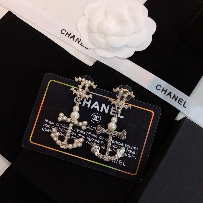 Ch*el earrings